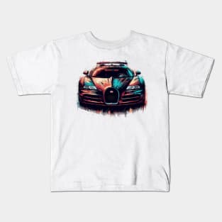 Bugatti Veyron Kids T-Shirt